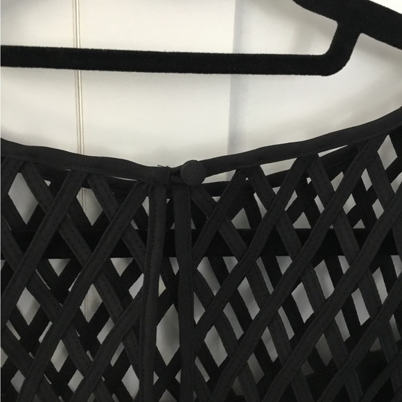 N - White House Black Market Black Dress Size 8 - Picture 5 of 6